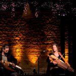 Vóden. David Sévérac. Marguerite Lersteau. Musiques de Scandinavie et des Balkans. Nyckelharpa, vielle à roue, chant, kaval.