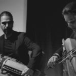 Vóden. David Sévérac. Marguerite Lersteau. Musiques de Scandinavie et des Balkans. Nyckelharpa, vielle à roue, chant, kaval.